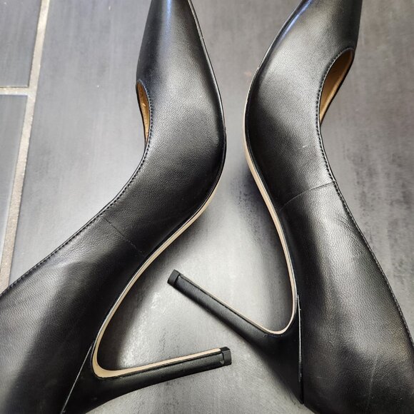 Sam Edelman Hazel Classic Professional Black Pumps Heels 10 - Picture 4 of 11